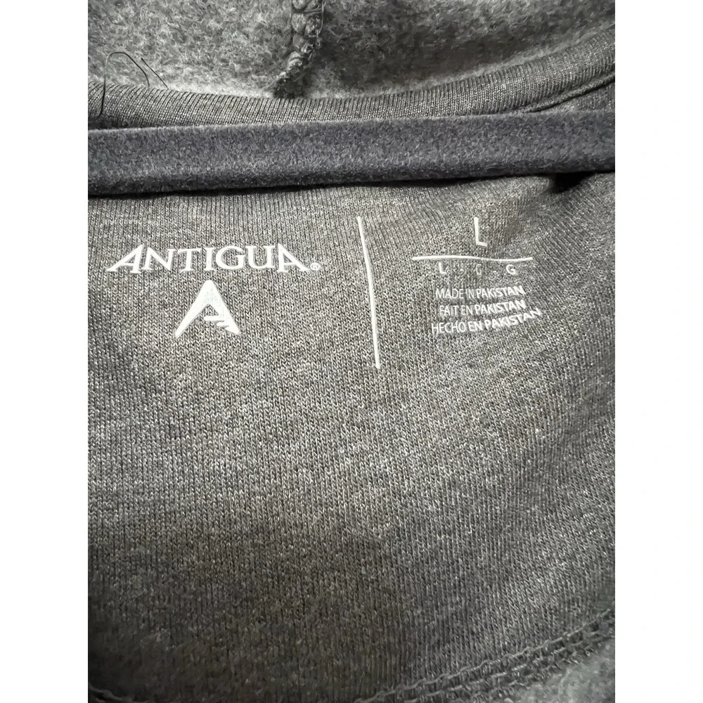 NWT New York Jets Antigua Quarter Zip Pullover Men's Size Large NFL‎ Football